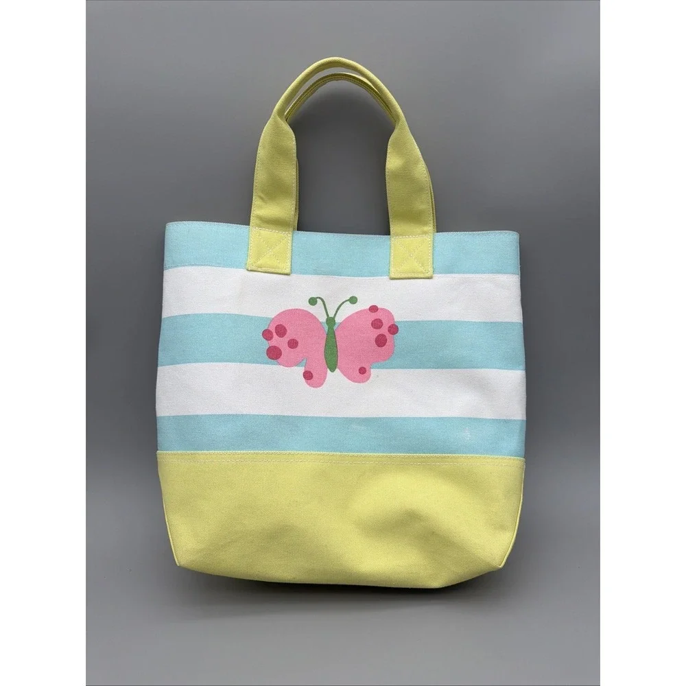 Pottery Barn Kids Butterfly Canvas Bag 14